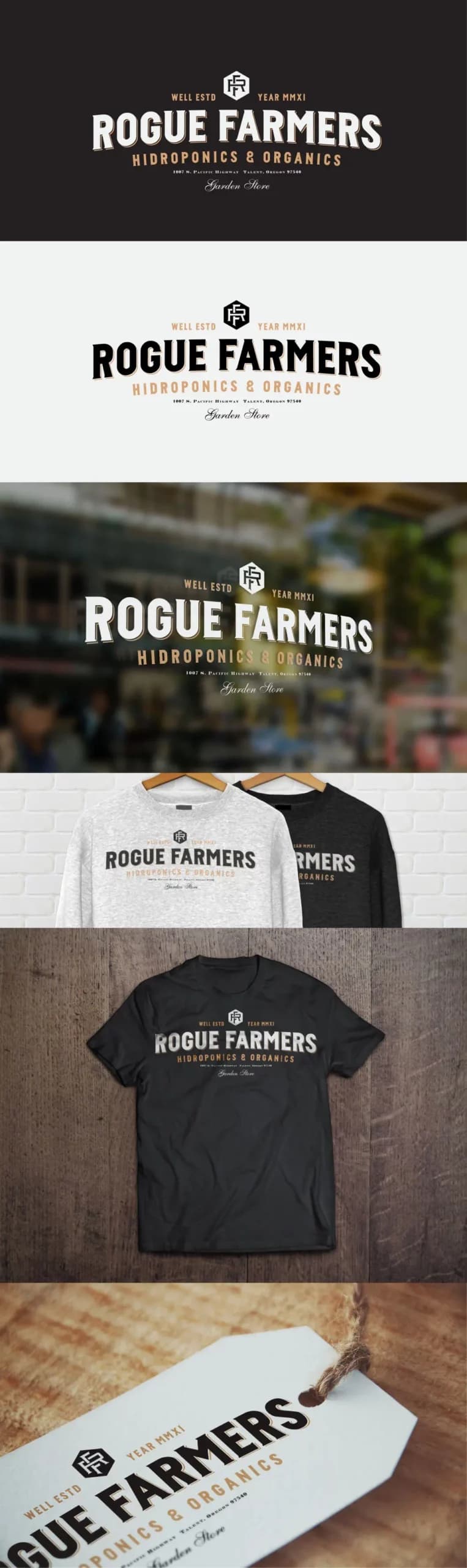 Rogue Farmers garden store website.