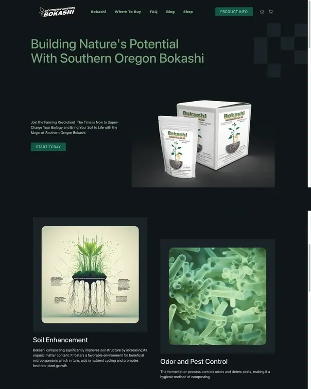 Southern Oregon Bokashi storefront