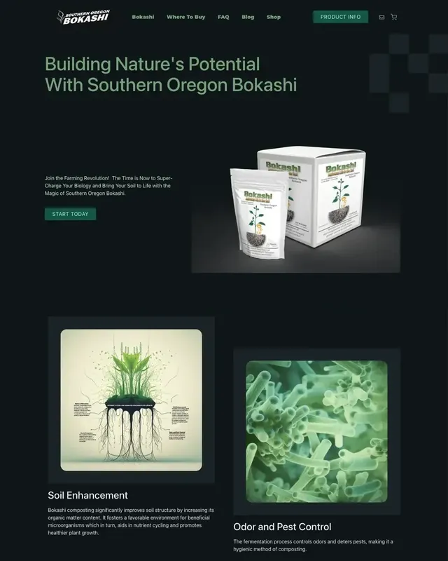 Southern Oregon Bokashi storefront