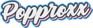 Popproxx brand logo in stylized cursive font.