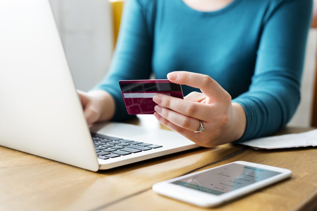 Credit Card Online Technology Shopping