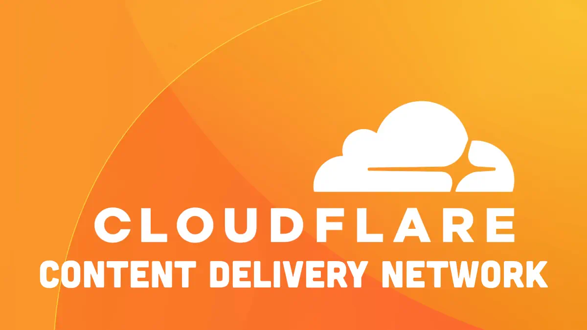 Cloudflare Content Delivery Network graphic